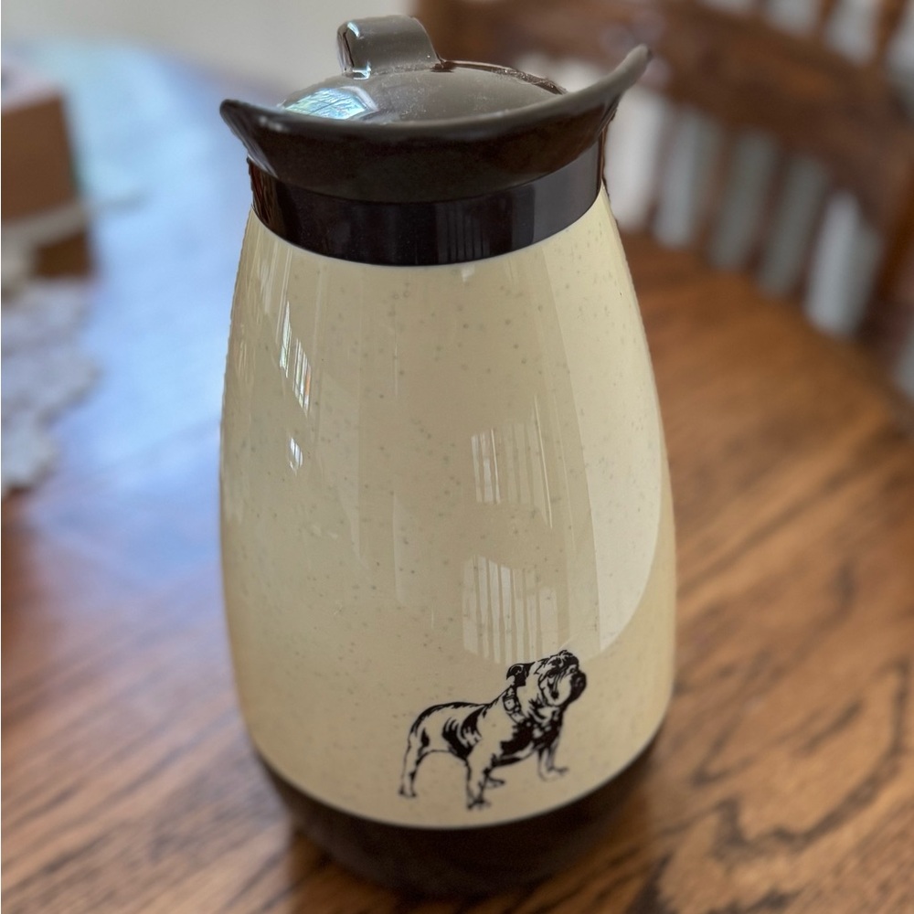 Vintage Bulldog Therma Serv West Bend Carafe